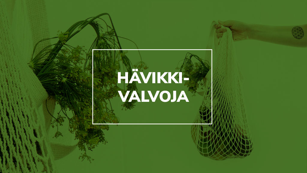 Ruokahävikin kirjaus 5 sekunnissa